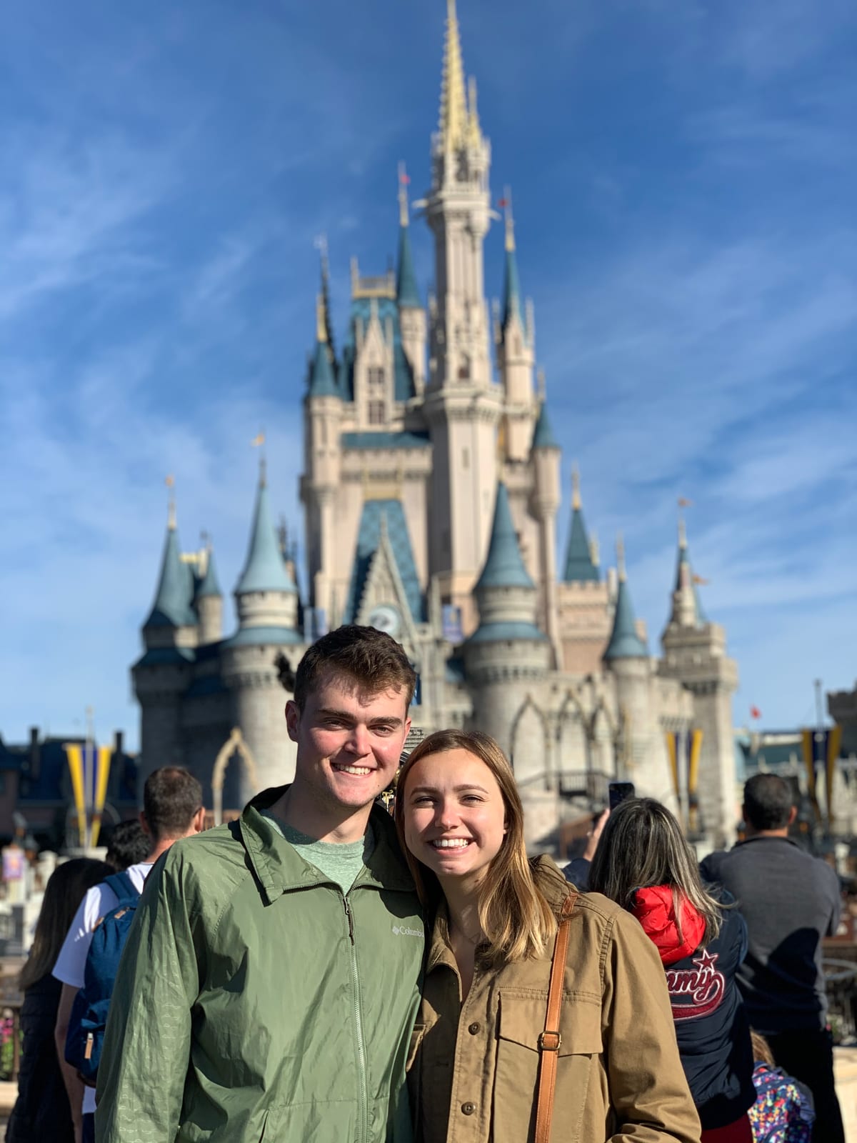 Mary and David at Disney World